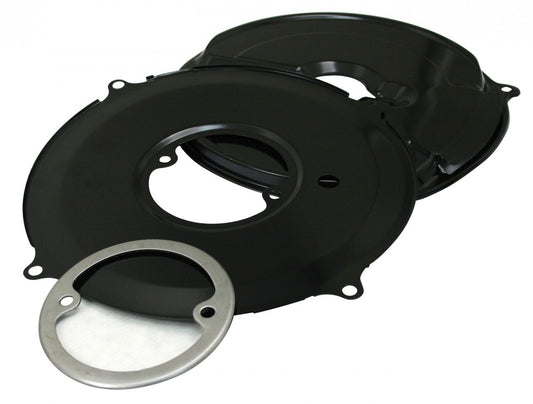 Alternator/Generator Backing Plate Kit - Black