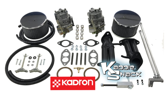 Kaddie Shack Kadron SVDA-modified Rebuilt/Re-bushed Carb Kit