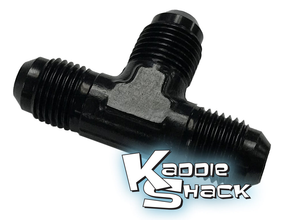 #6 Cobra™ Fuel Hose Flared Tee Fitting – Kaddie Shack