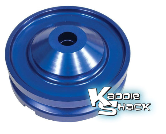 Billet Aluminum Alternator/Generator Pulley, Blue