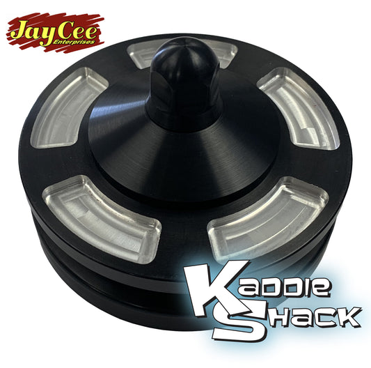Jaycee Billet Aluminum Alternator (or Generator) Pulley, Black