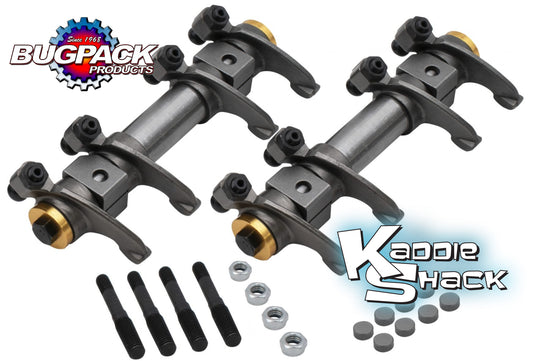 Bugpack 1.25:1 Chromoly Ratio Rockers w/ USA Adjusters
