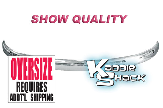 Rear Bumper, Cal Look Blade, '67 & Earlier, Show Quality