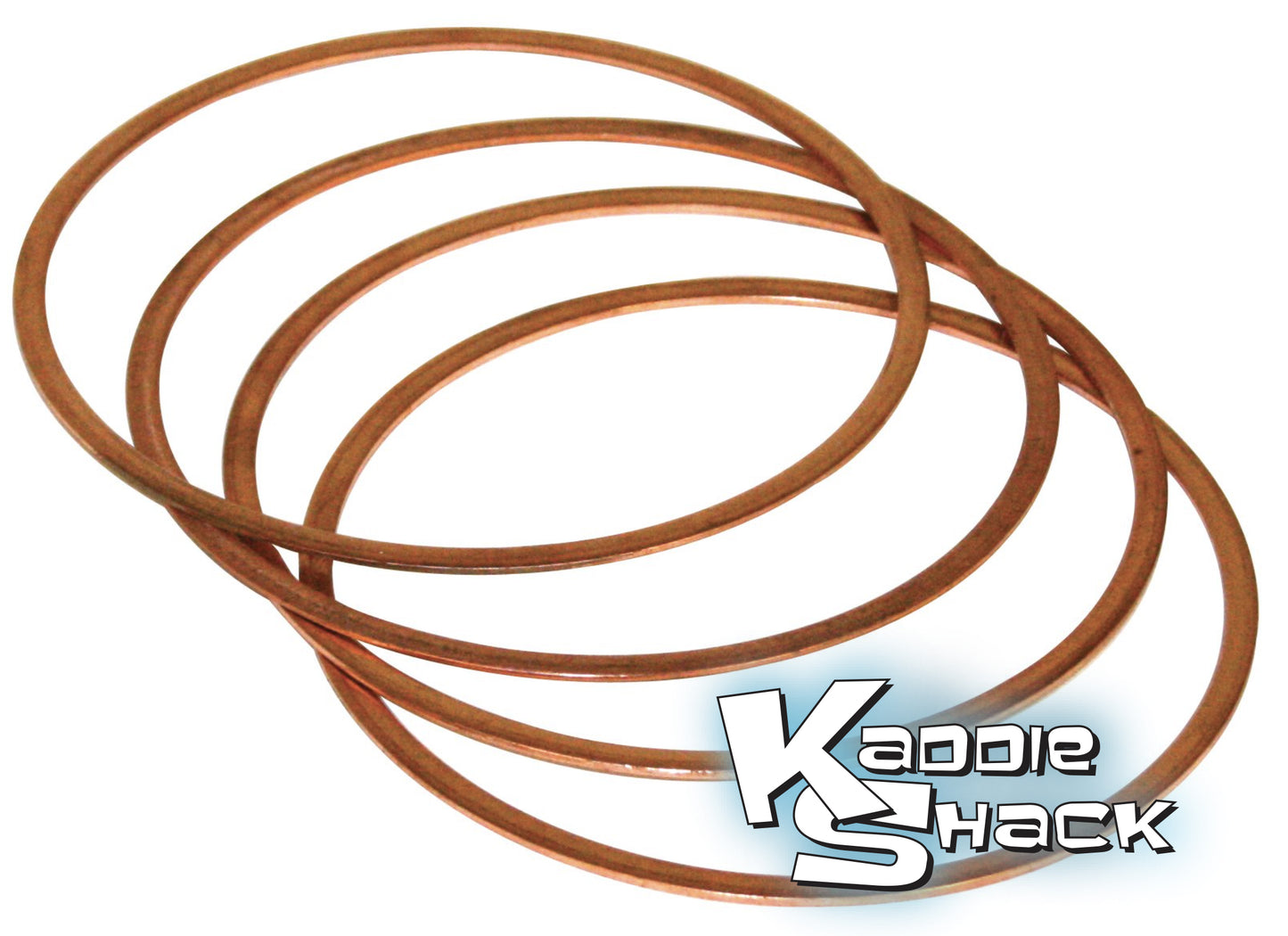 Copper Head Gaskets for 90.5/92mm Cylinders, Set/4, .040"