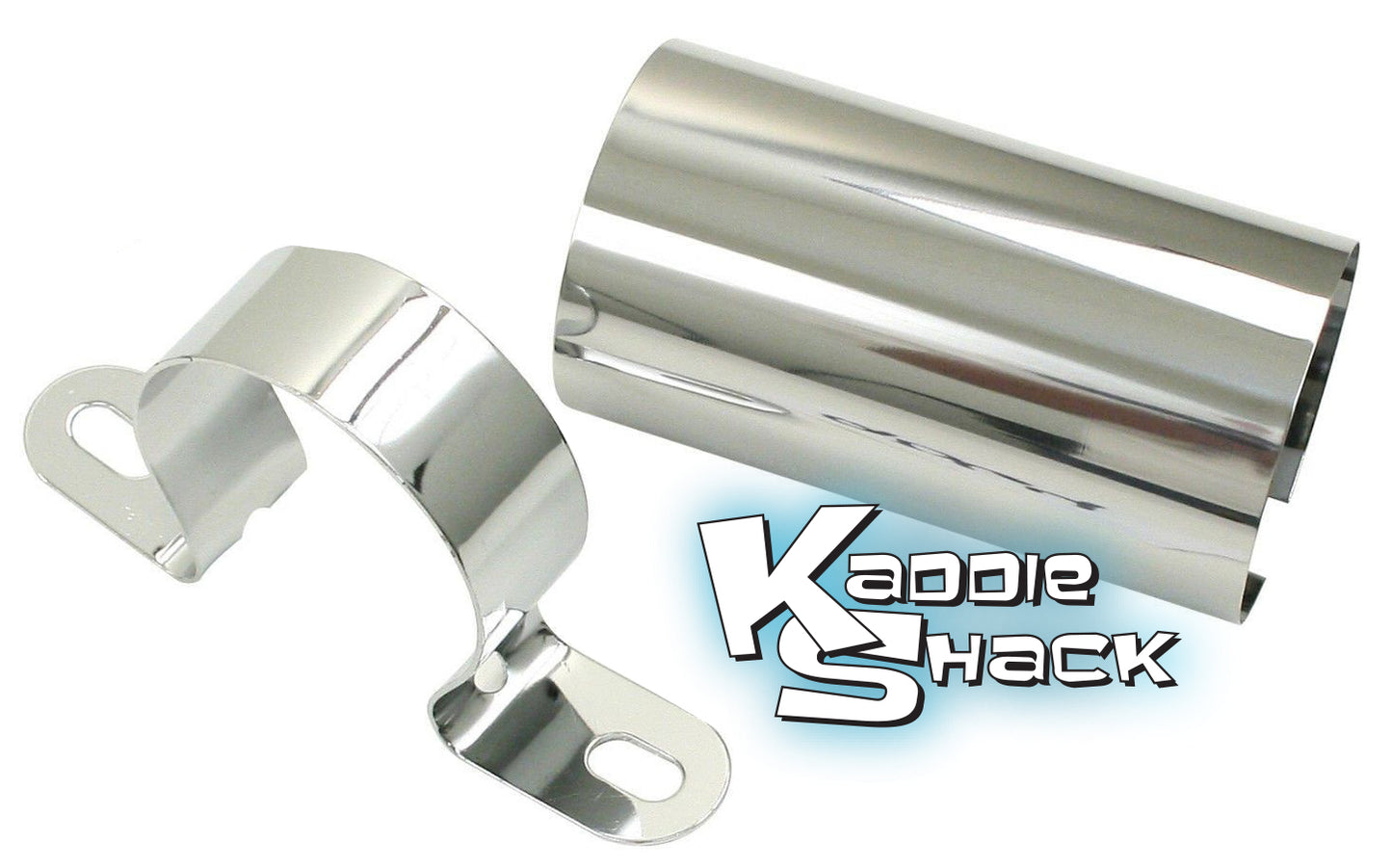 Chrome Coil Bracket with Stainless Steel Coil Cover