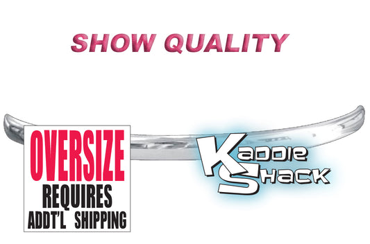 Front Bumper, Cal Look Blade, '67 & Earlier, Show Quality
