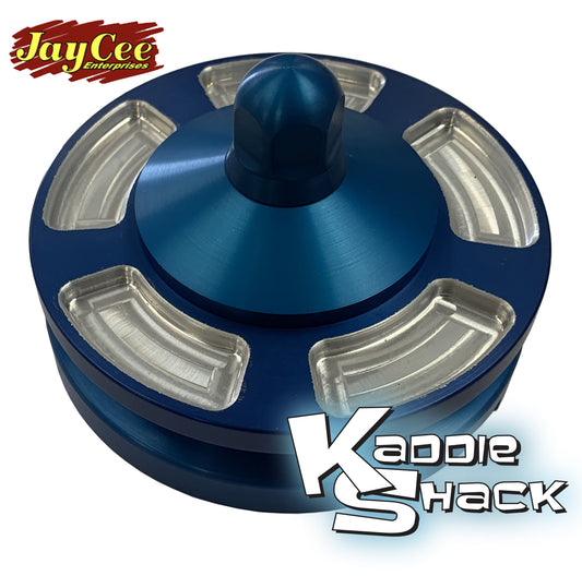 Jaycee Billet Aluminum Alternator (or Generator) Pulley, Blue