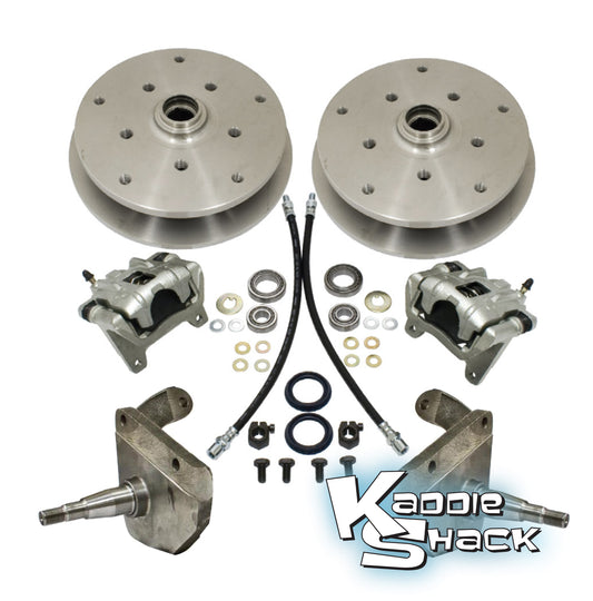 Link Pin 5x205mm & 5x130mm Disc Brake Kit with Drop Spindles