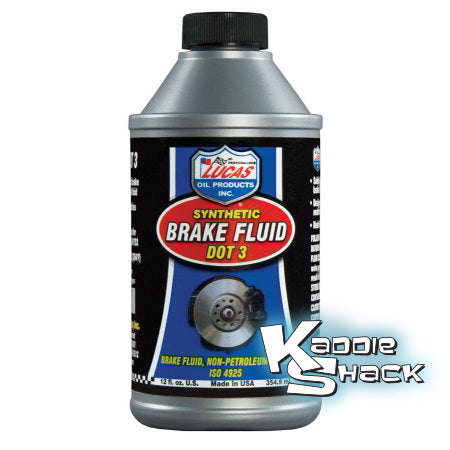 Lucas DOT 3 Synthetic Brake Fluid, 12 fl oz