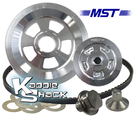 MST Renegade V-Belt Pulley System, Polished