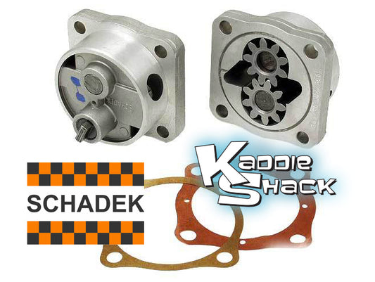 Heavy Duty 26mm Oil Pump, Dished Cam Type, Schadeck, 8mm Stud