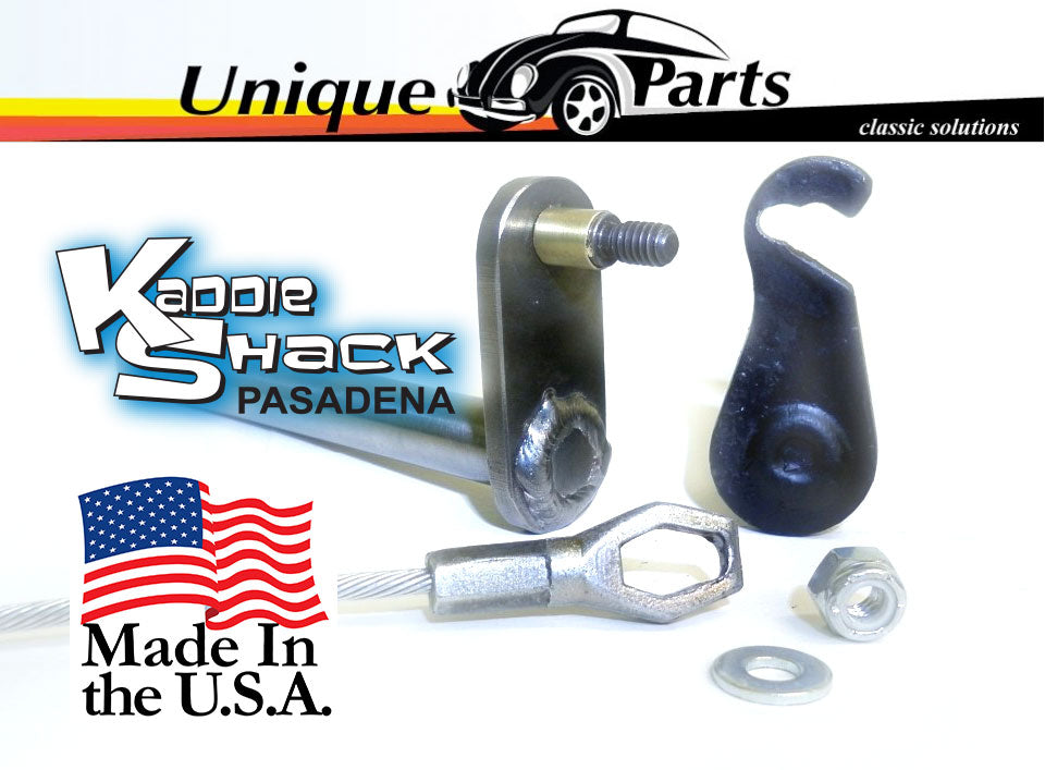 Classic Bug Parts Redesigned VW Clutch Pedal Shaft Kaddie Shack