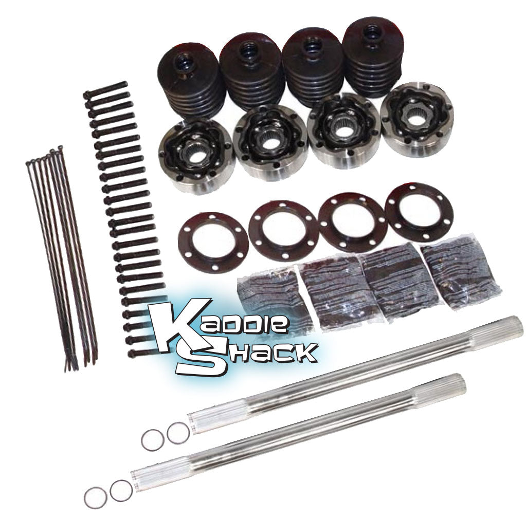 Chromoly Off-Road Axle Kit, w/ 930 CV's into Bug for 3x3 Arms