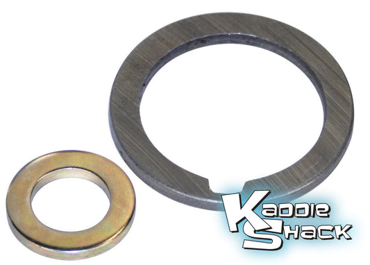 Alignment Shims (Spacers) for Crankshaft and Alternator Pulleys