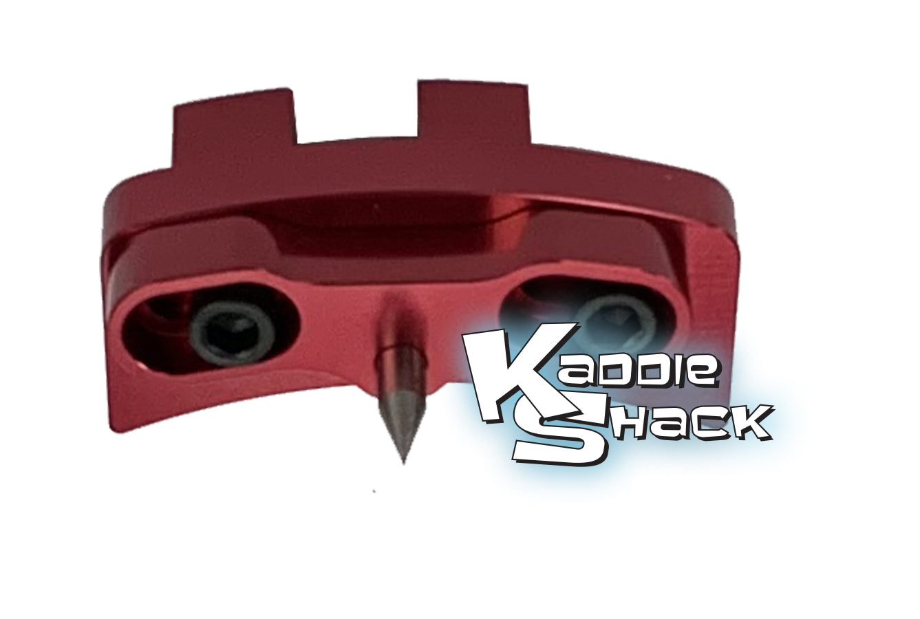 Adjustable Timing Pointer, Type 1, Billet Aluminum, Red